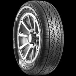 Bridgestone Dueler H/T D684 II 20" angled tire
